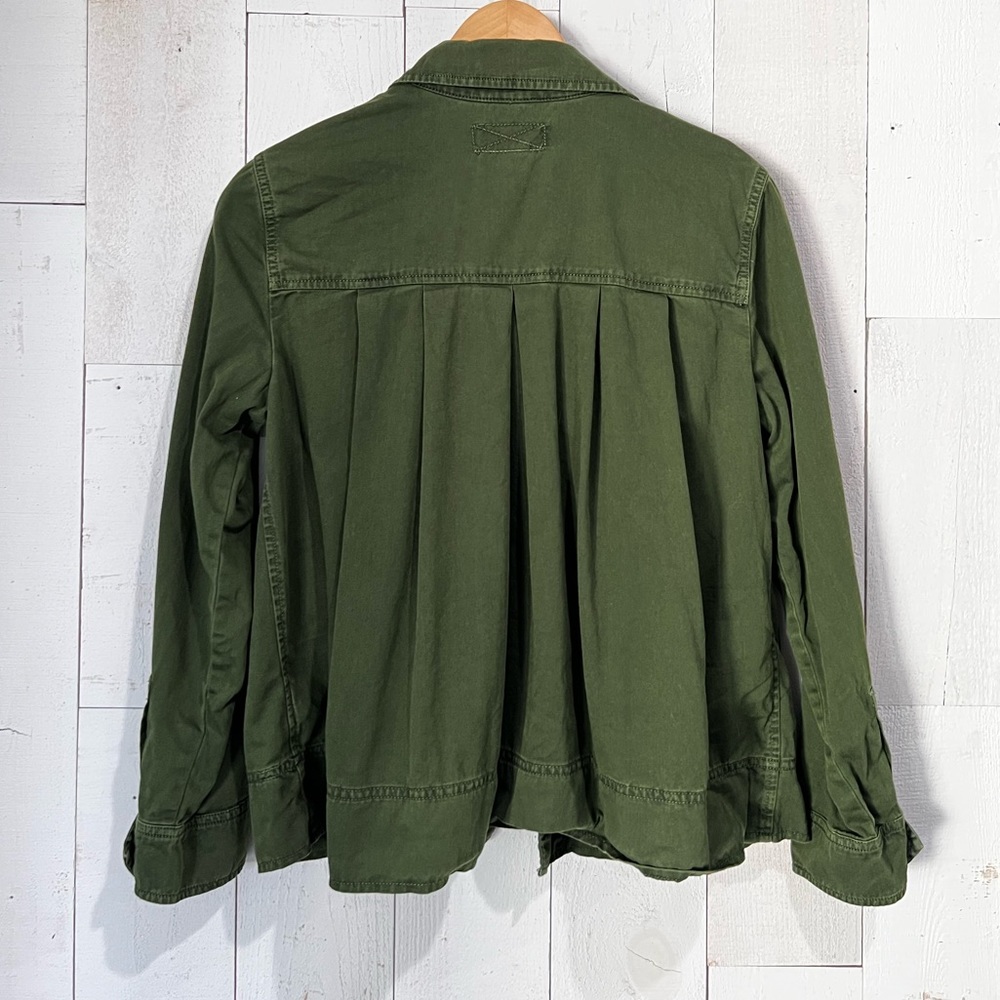 J.Crew Garment Dyed Safari Utility Shirt Jacket (Shacket) - Picture 10 of 13
